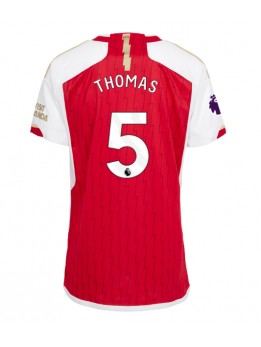 Ženski Nogometna dresi replika Arsenal Thomas Partey #5 Domači 2023-24 Kratek rokav